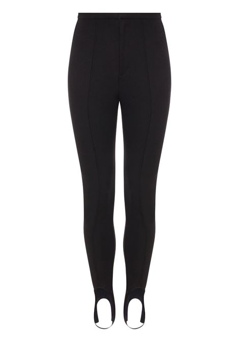 Leggings vita alta in nero Philosophy - donna PHILOSOPHY DI LORENZO SERAFINI | Pantaloni | 030357280555